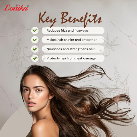 Lonika Anti Hair Fall Oil - Pack of 2 Bottles | Ayurvedic Hair Fall Solution - Hover