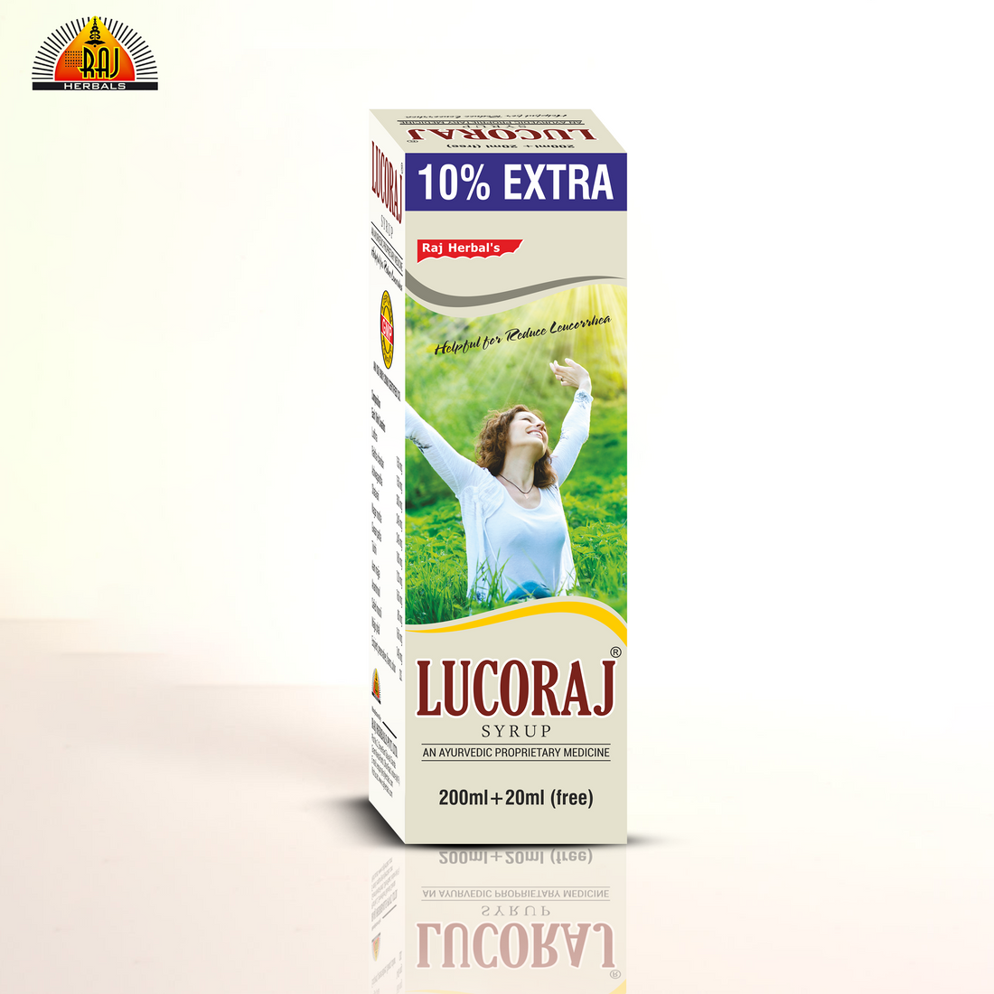 Lucoraj Syrup - Pack of 3 Bottles | Natural Leucorrhea Relief for Women