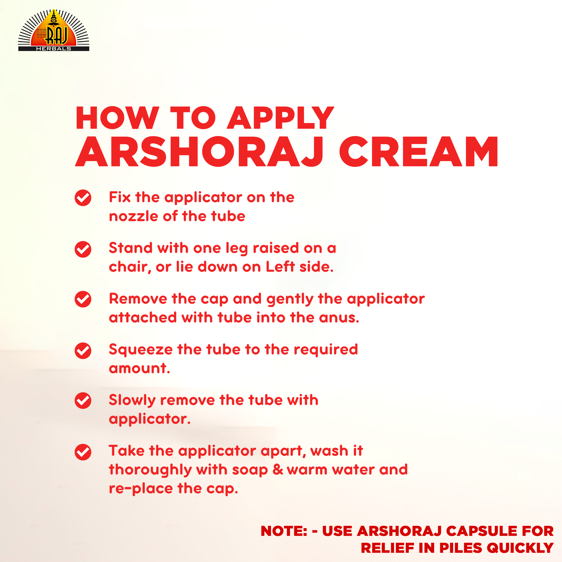 Shri Brahma Sutra Arshoraj Cream | Ayurvedic Relief for Piles, Hemorrhoids, Pain & Itching Treatment view 4