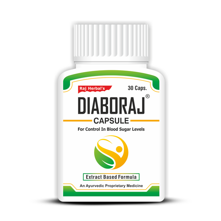 Diaboraj Capsule – Pack of 2 Bottles | Ayurvedic Support for Blood Sugar Management