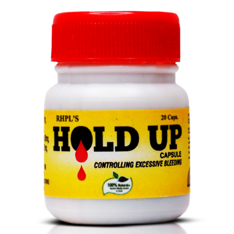 Hold Up Capsule - Pack of 2 Bottles | Ayurvedic Solution for Heavy Bleeding