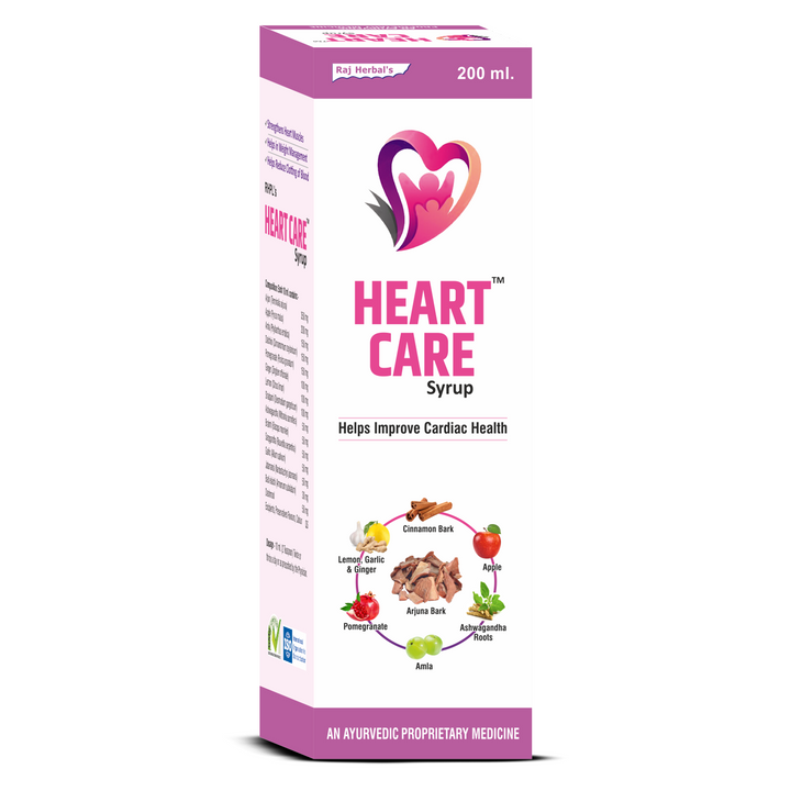 Heart Care Syrup - Pack of 2 Bottles | Herbal Heart Health Support