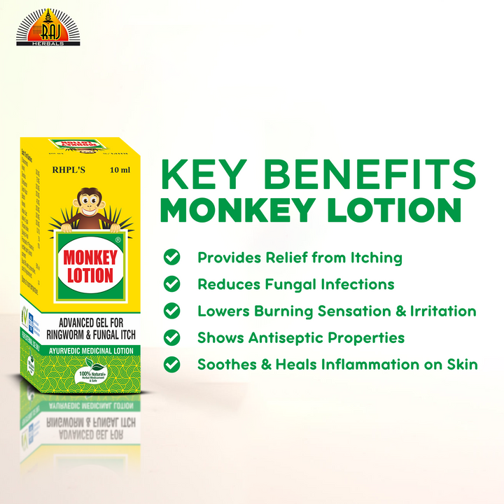 Monkey Lotion | Advanced Solution for Fungal Infections & Itchy Skin