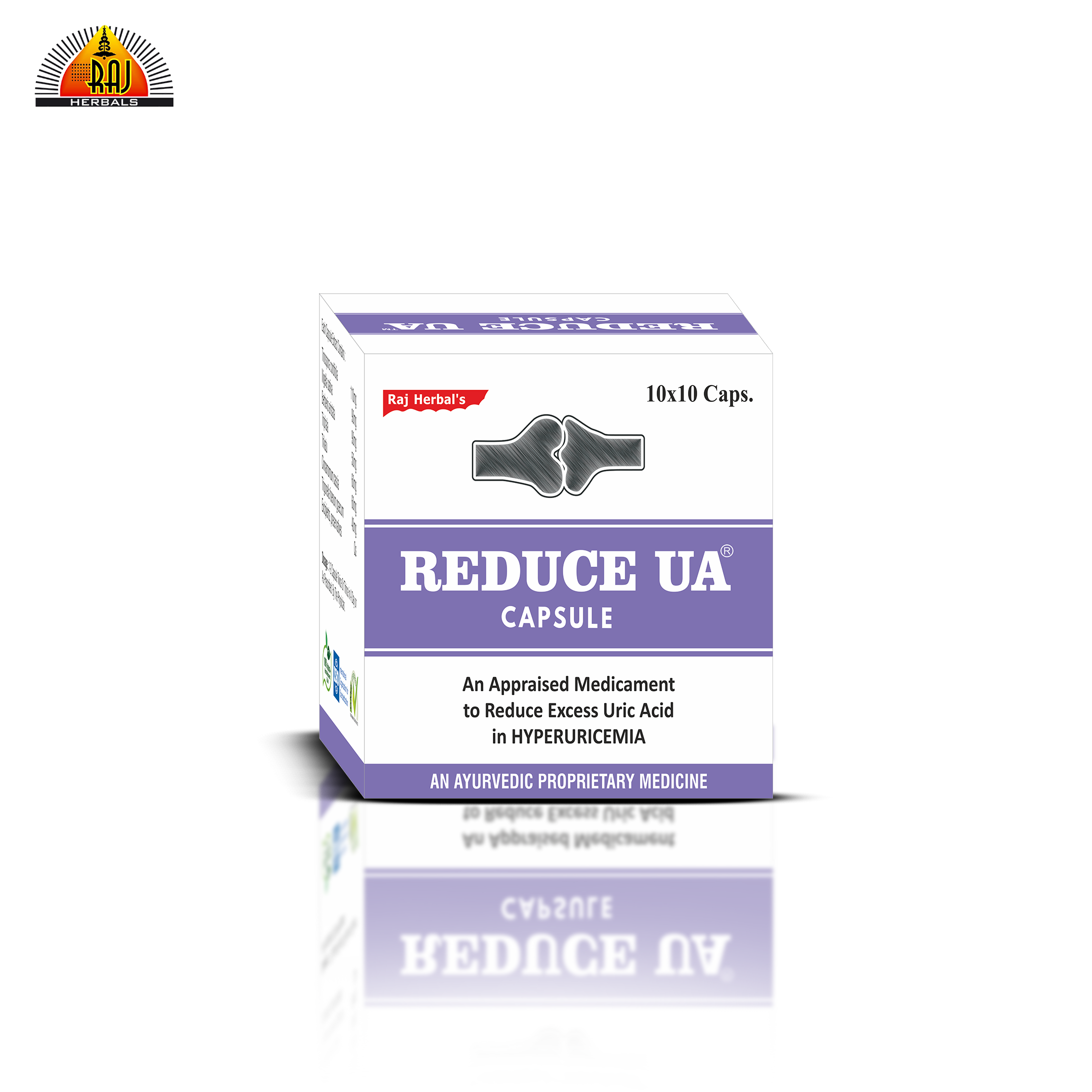Reduce UA Capsule - Pack of 6 Strips | Natural Relief for Uric Acid & Joint Pain