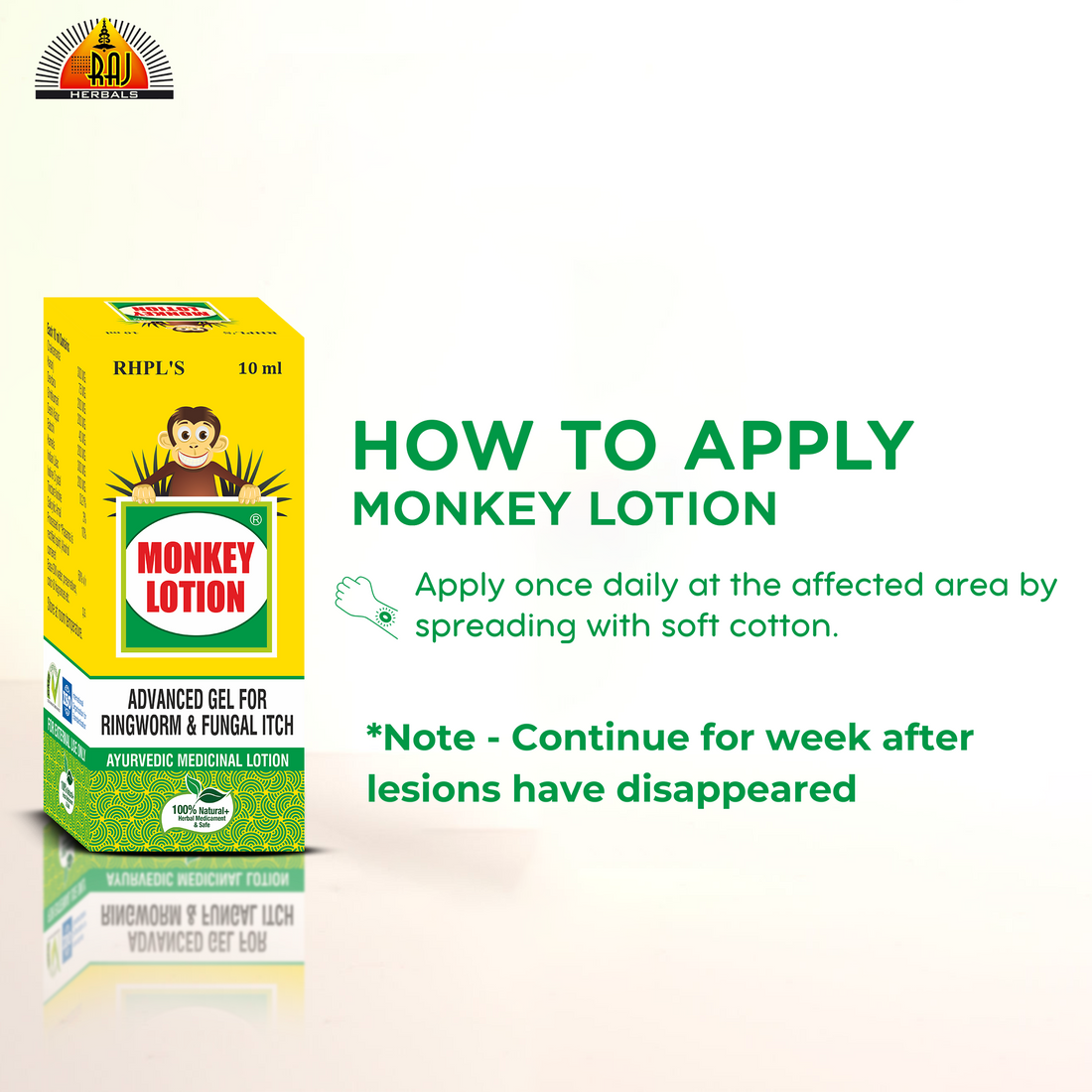 Monkey Lotion | Advanced Solution for Fungal Infections & Itchy Skin