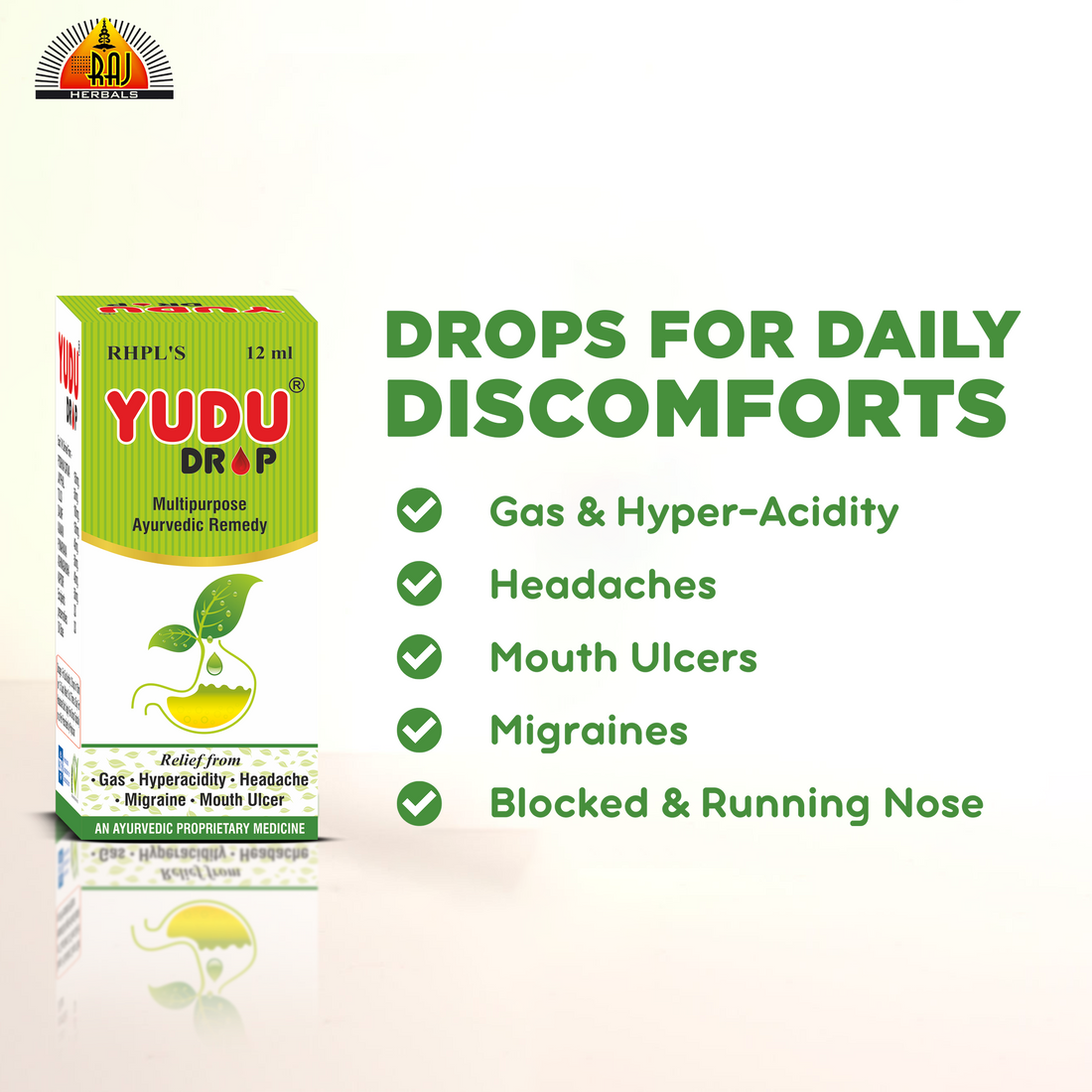 Yudu Drop - Pack of 3 Bottles | Multipurpose Ayurvedic Remedy