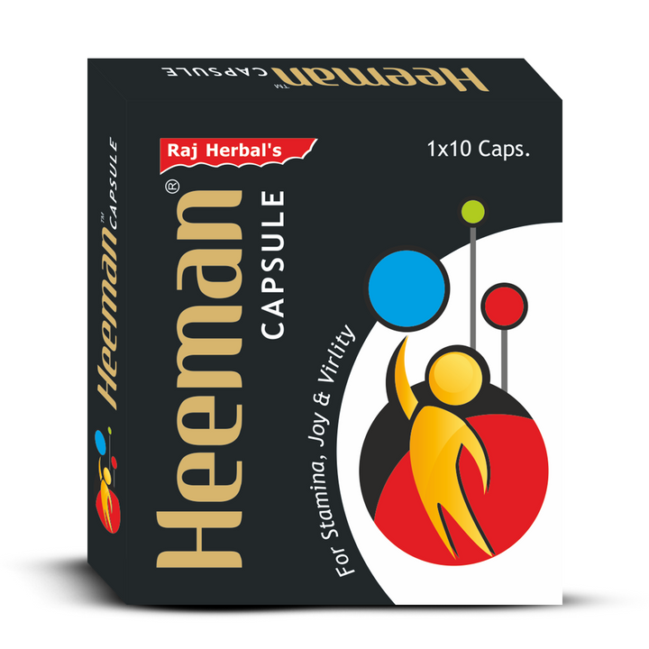 Heeman Capsule - Pack of 4 Strips | Natural Men’s Sexual Health Support