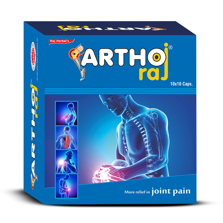 Arthoraj Capsule – Pack of 5 Strips | Ayurvedic Relief for Joint Pain & Arthritis