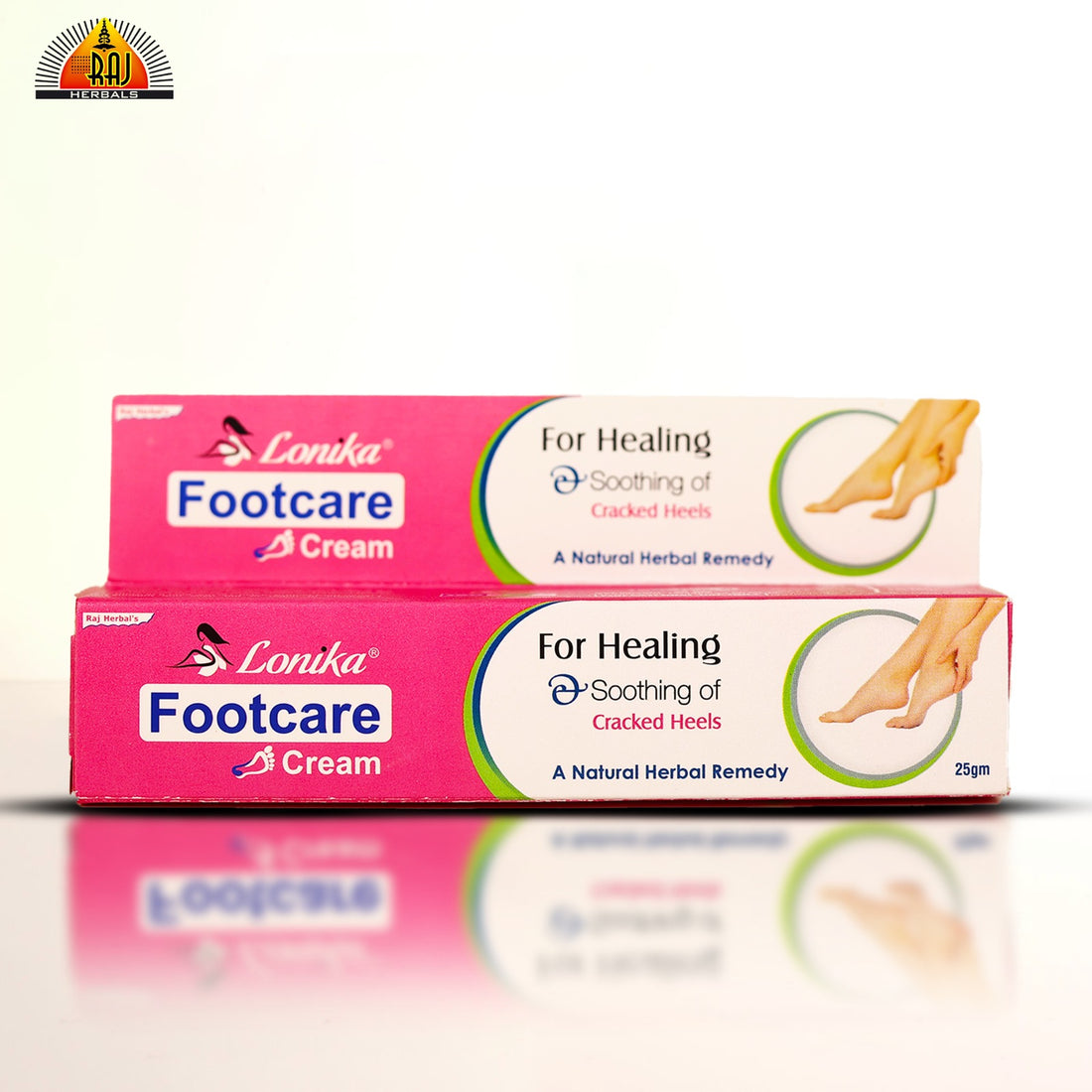 Lonika Footcare Cream | Herbal Solution for Cracked Heels & Dry Feet